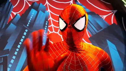 Spider-Man Takes Over Disneyland CA!