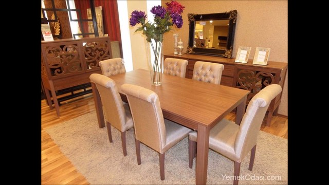 2016 Tepe Home Country yemek odası modelleri