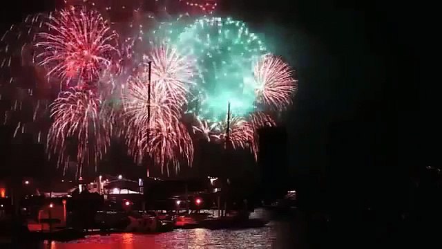 Auckland New Year 2016 Fireworks New Zealand