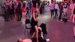 Dancer Accidentally Pisses On Bystander In Vegas