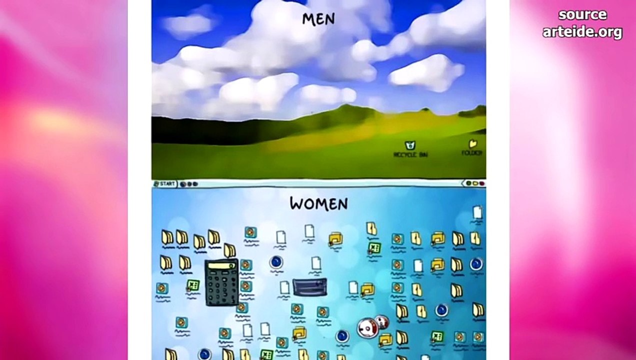 Top 10 Funny Differences Between MEN and WOMEN Mind