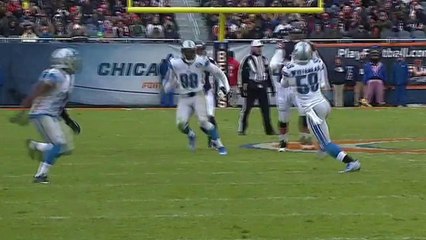 Tahir Whitehead intercepts Jay Cutler