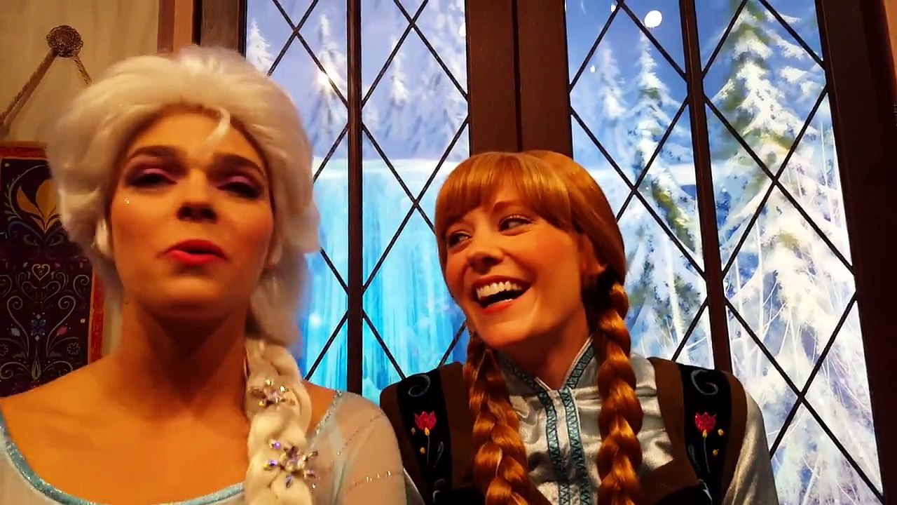 Anna's secret & more  Disneyland CA 2015!