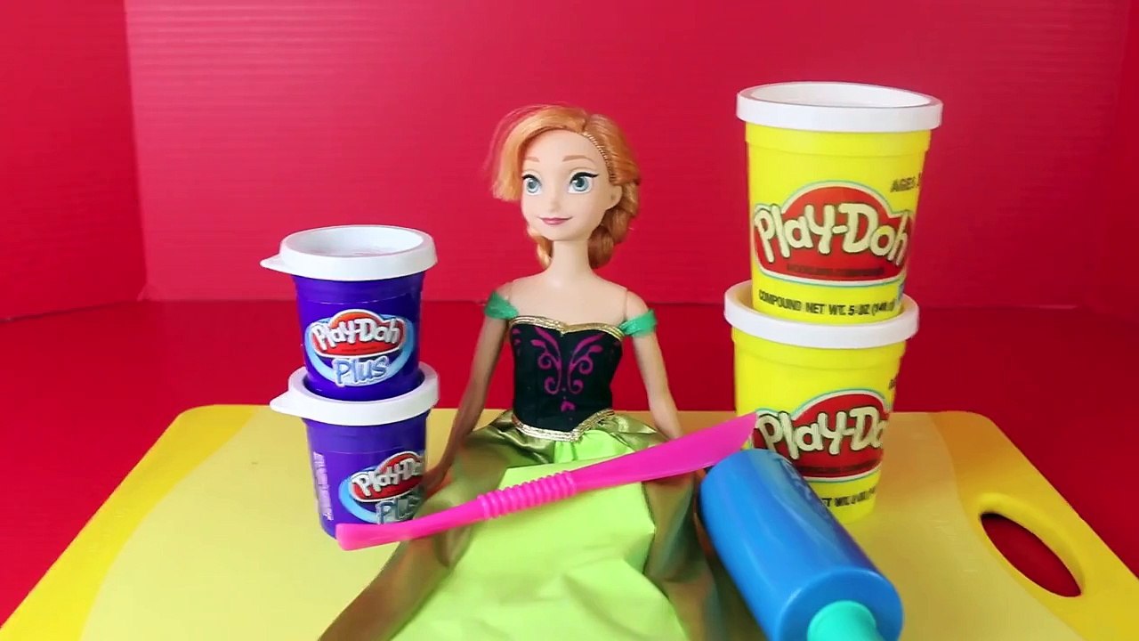 Frozen Wedding Anna Play Doh Wedding Dress Barb...