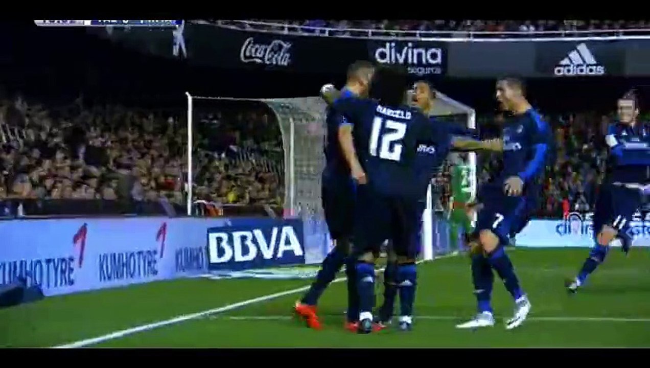 Karim Benzema Goal HD - Valencia 0-1 Real Madrid - 03-01-2016 - Video