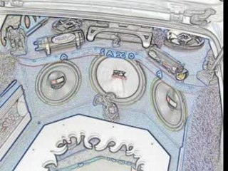 Bourg achard en dessin