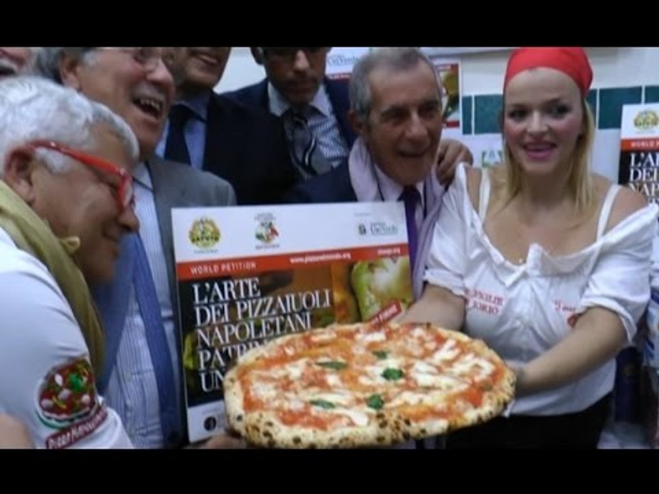Napoli - L'arte della pizza verso la candidatura Unesco (18.11.15)