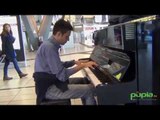 Napoli - Torna il pianoforte nella stazione centrale (19.11.15)
