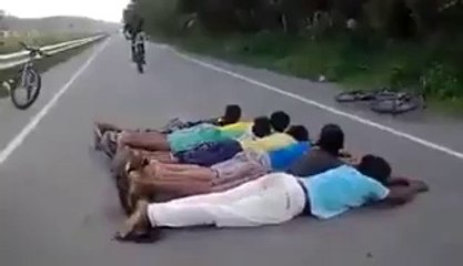 The Amazing Bicycle Stunt Can Break your Bones