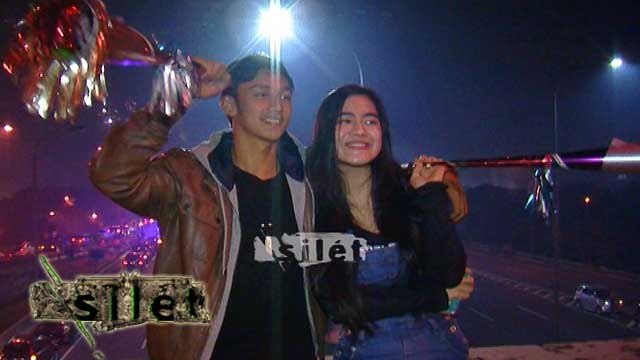 Hito dan Felicya Rayakan Malam Tahun Baru - Silet 02 Januari 2016