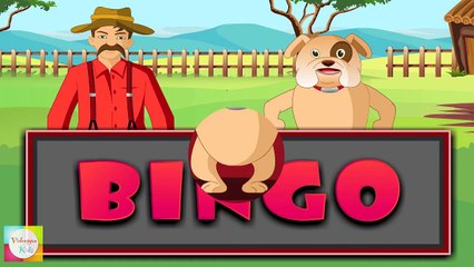 BINGO Dog Song Nursery Rhymes | Animation Rhymes and Songs For Children