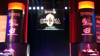 Introduction of the 50 th annual MR.OLYMPIA 17 COMPETITORS 2014 VEGAS