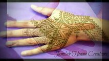 African Moroccan inspired Henna for Hand