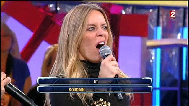 La réflexion de Nagui à Véronic Dicaire qui aurait dû passer inaperçu... Regardez