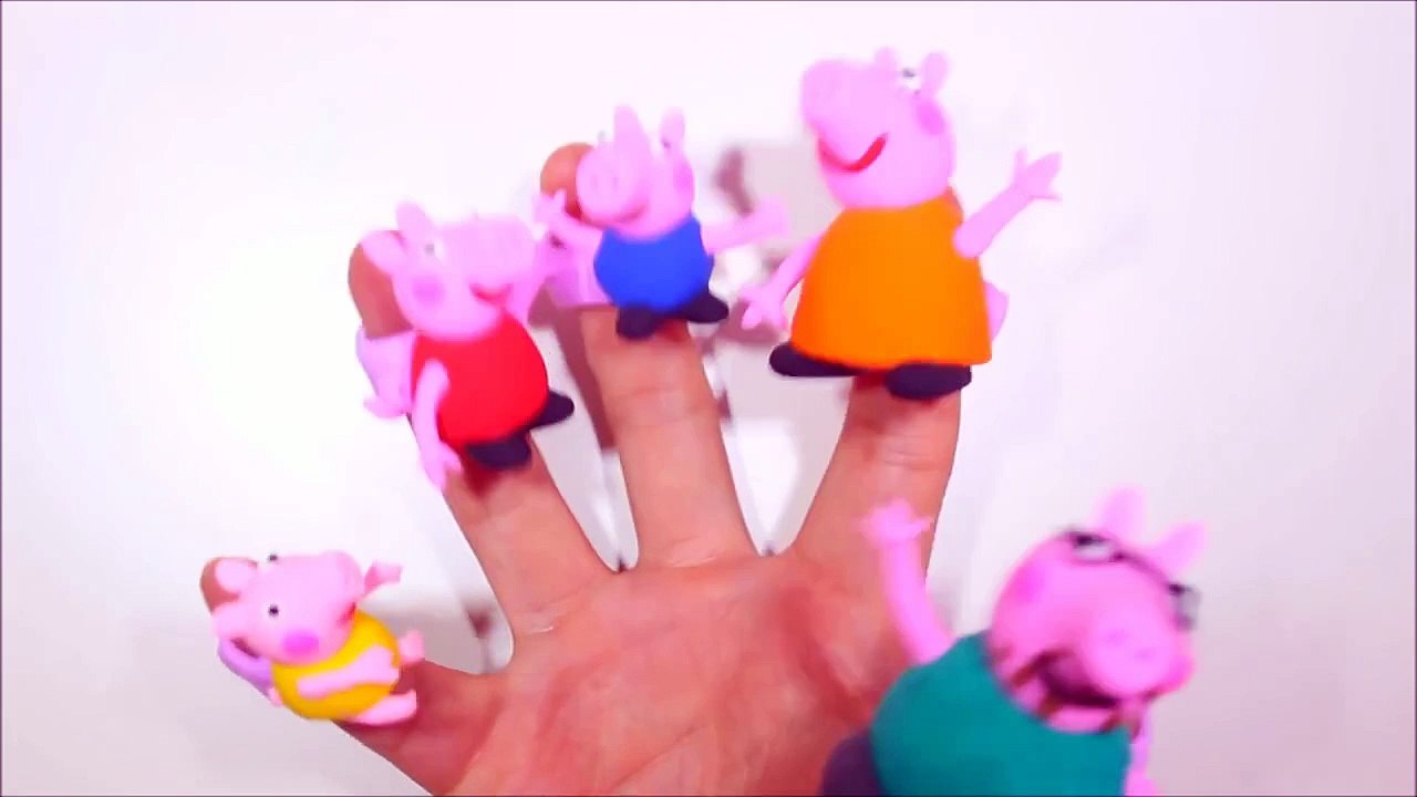 playdoh Play Doh Peppa Pig's Finger Family Nursery Rhyme Song Family