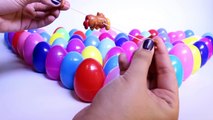 Surprise Eggs Peppa Pig Spiderman Mickey Mouse Pocoyo Cars 2 Play Doh Eggs Huevos Sorpresa