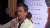 2013 EXCLUSIVE interview of Neil Patrick Harris at MICHAEL JACKSON'S ONE premier Vegas