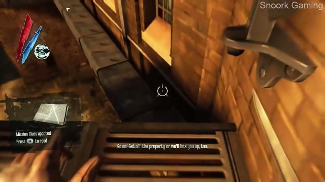 Dishonored The Knife of Dunwall Gameplay Walkthrough Part 1 No Commentary