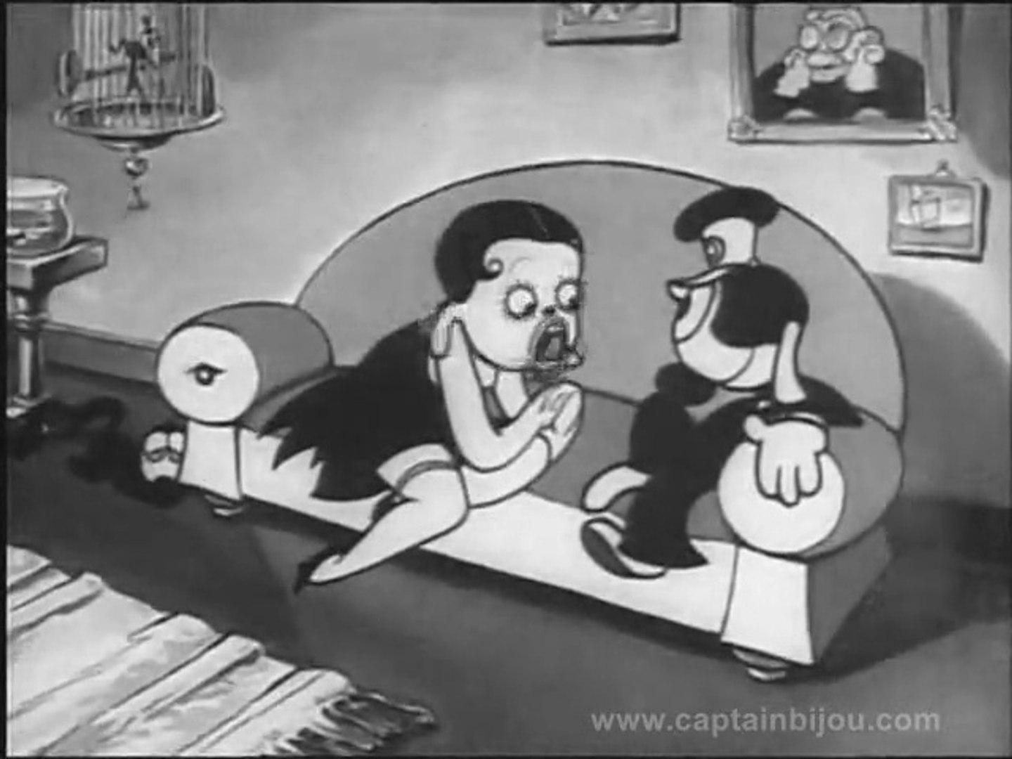 1930 BARNACLE BILL THE SAILOR CARTOON - BETTY BOOP, image size:1440x1080