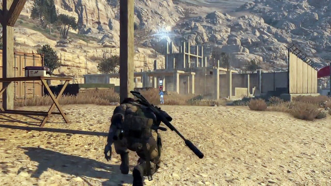 METAL GEAR SOLID V: THE PHANTOM PAIN - Mission#39 "[TOTAL STEALTH]OVER THE FENCE" - S Rank Play