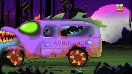 Scary Street Vehicle | Halloween Special | Street Vehicles For Kids