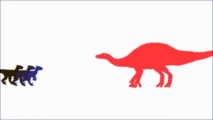 PBA: Edmontosaurus vs Velociraptor