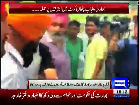 Indian Media blames Pakistan for Pathankot airbase's attack