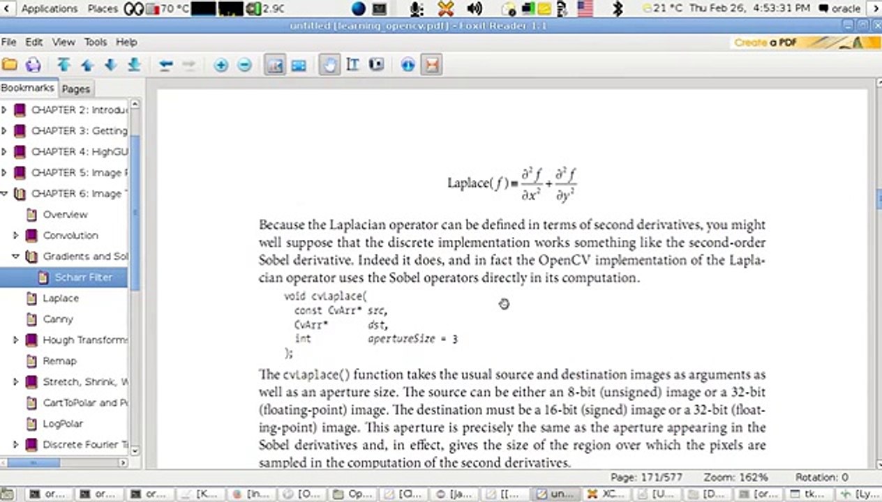 OpenCV Using C++ Lesson 41 Laplacian (Arabic Version)