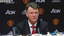 Man Utd 1 2 Norwich Van Gaal Presser When You Lose, Belief In Manager Decreases. Happening