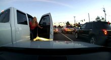 Redneck Woman Road Rages After Hitting BMW