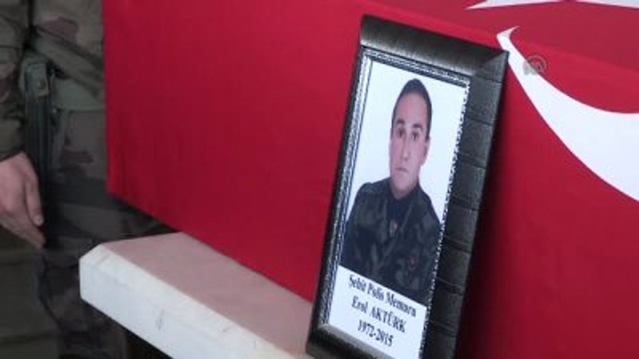 Şehit Polis Memuru Erol Aktürk, Son Yolculuğuna Uğurlandı