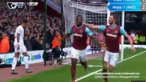 Goal Michail Antonio - West Ham 1-0 Liverpool 02.01.2016 HD
