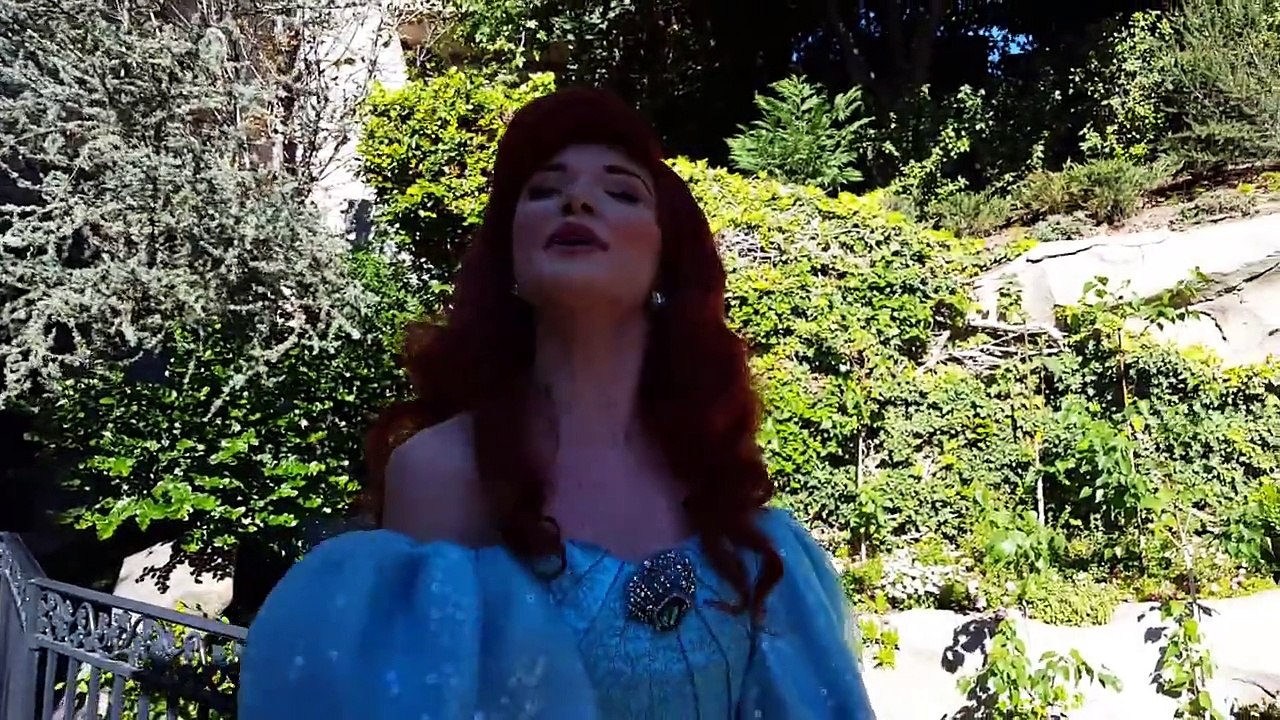 Magical Mermaid Ariel  Disneyland CA!