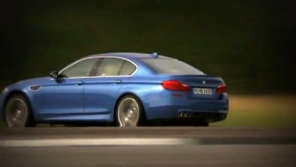 New BMW M5 in action (Motorsport)