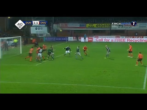 1-1 Kane Hemmings Goal Scotland Premiership - 02.01.2016, Dundee FC 1-1 Dundee United