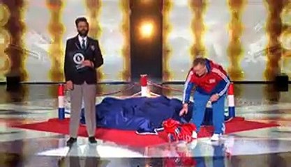 Mitch & Cally The Wonderdog have a pop at the world record - Britain's Got Talent 2015