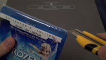 combo Disney's Frozen Blu-Ray DVD Collector's Edition Unboxing and Review Reviews
