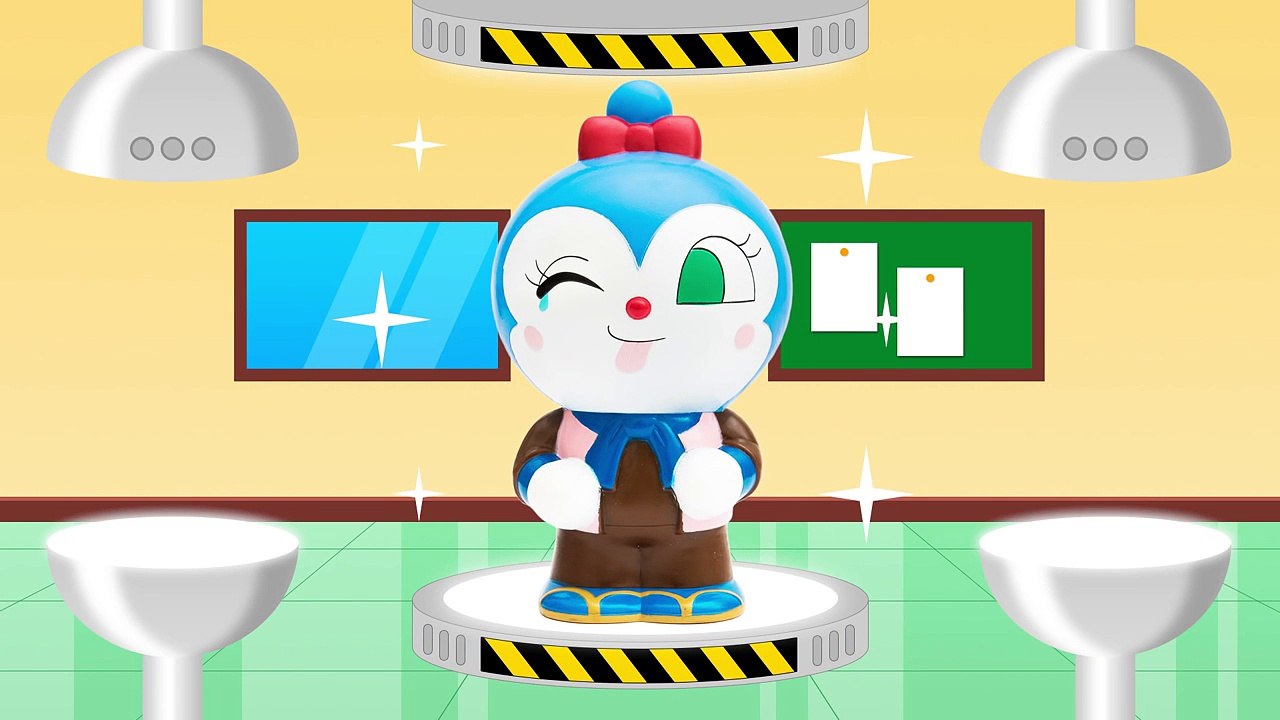 アンパンマンおもちゃアニメ きせかえ遊び10 コキンちゃん編 PPCandy Channel Anpanman Toy Anime