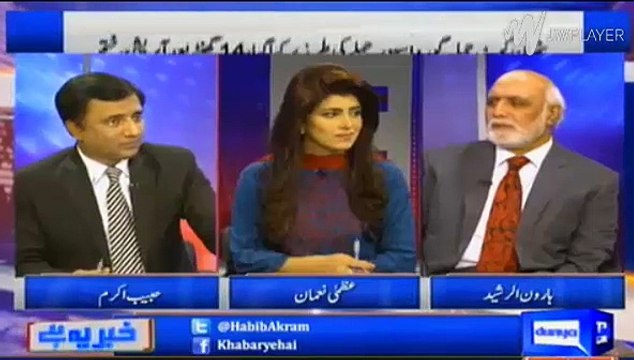 Modi tu iqtadar mein aye hi anti-Pakistan vote le ker hain - tu woh kaise aman de sakte hain - Haroon Rasheed