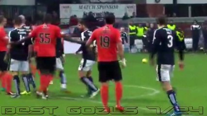 Dundee FC vs Dundee United (2-1) All Goals 02.01.2016