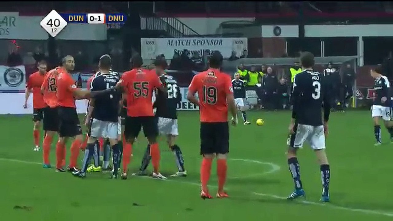 Dundee vs. Dundee United  2 - 1 All Goals (Premiership - 2 January 2016)