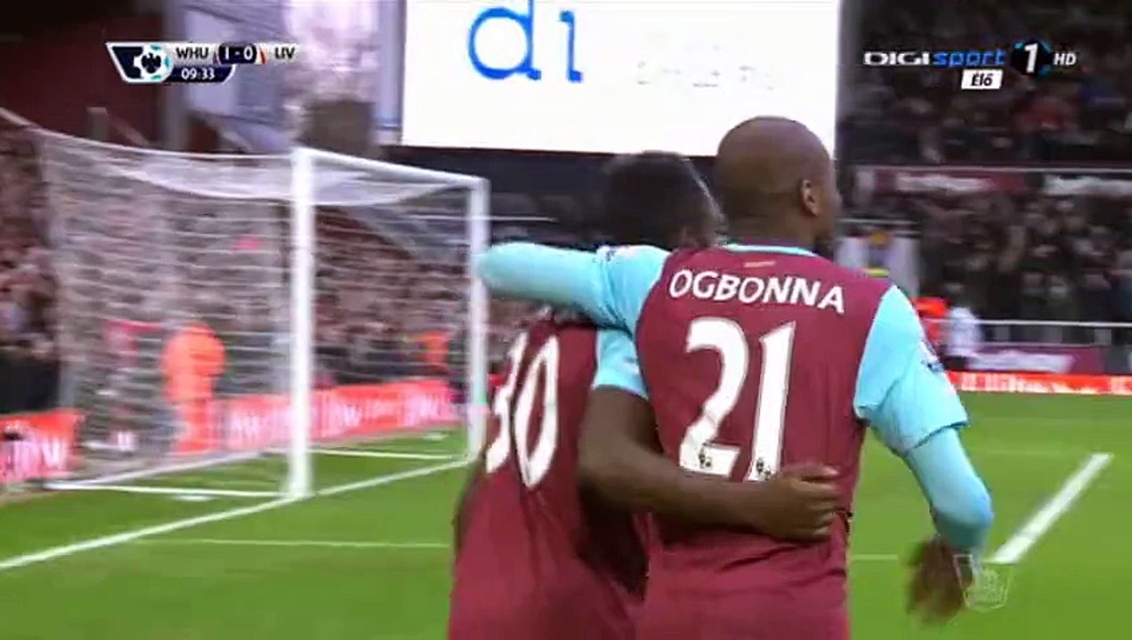 All Goals - West Ham 2-0 Liverpool - 02-01-2016 - Video Dailymotion