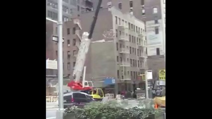 Miley's Cyrus wrecking ball in real life