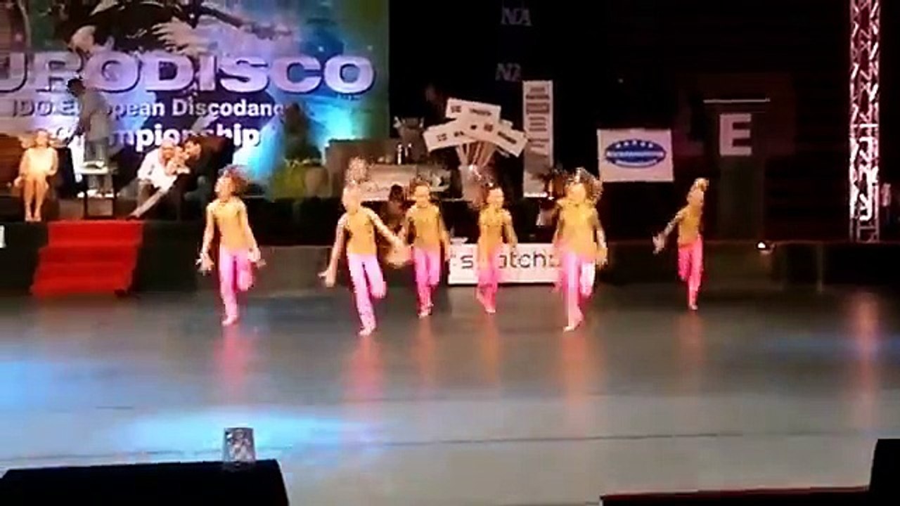 European Championships Disco Dance children