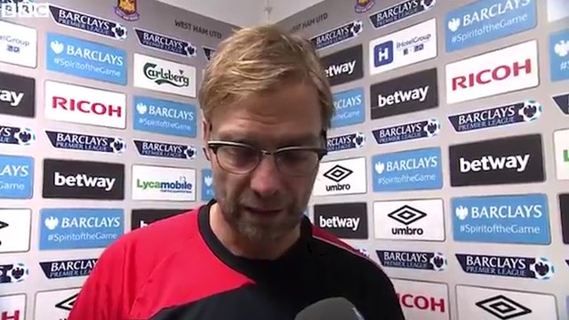Jürgen Klopp agacé par la défaite des Reds
