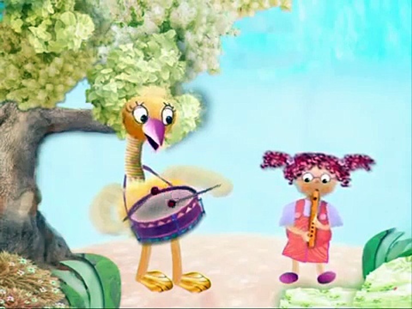 BabyTV Lily and Pepper musical instruments (english) - Dailymotion Video