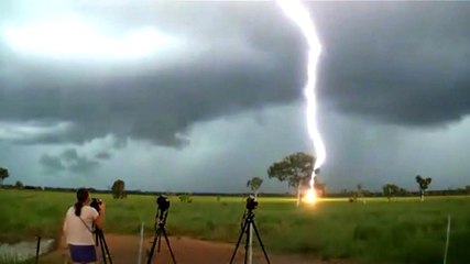 Photographer Has a Close Call With a Lightning Strike