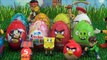 Angry Birds EPIC Kinder Surprise egg: disney Mickey mouse, Barbie, Phineas & ferb and Tink