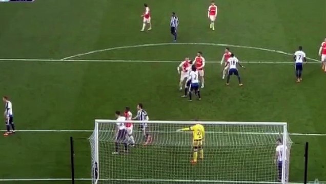 هدف فوز الارسنال علي نيوكاسل ٢-١-٢٠١٦