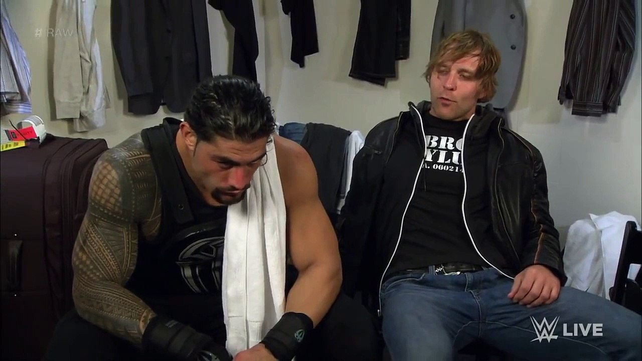 Dean Ambrose has some brotherly advice for Roman Reigns: Raw, October 26, 2015